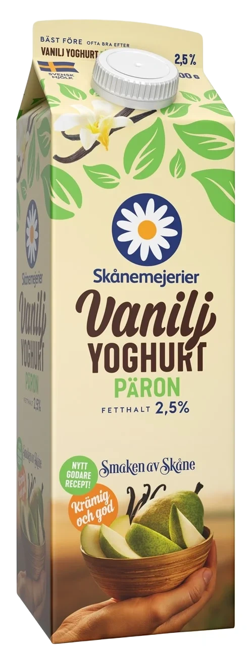 Vaniljyogh Päron