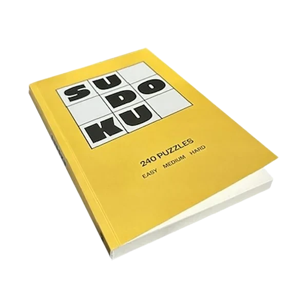 Sudoku Bok - 240 Oppgaver