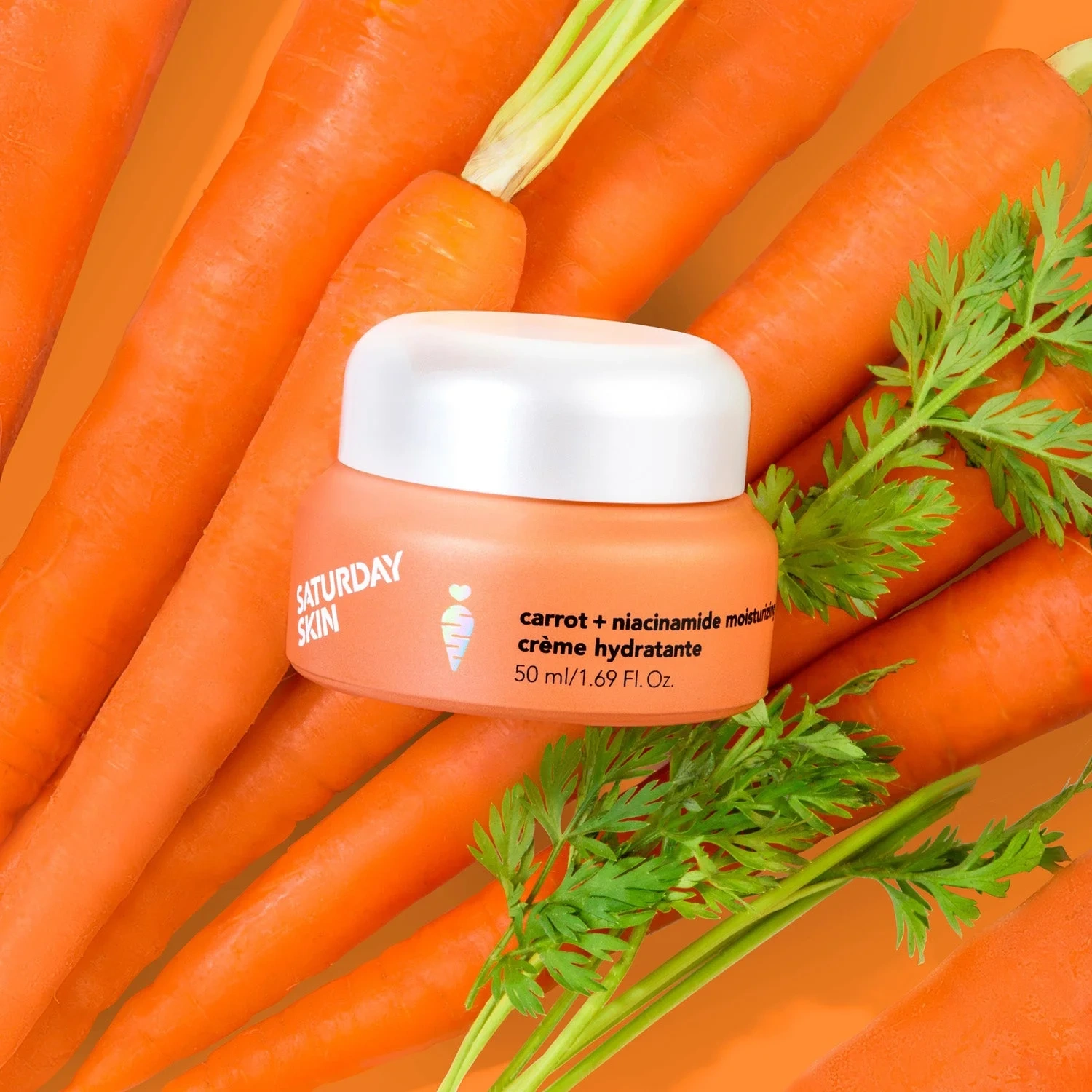 Saturday Skin Carrot + Niacinamide Moisturizing Cream