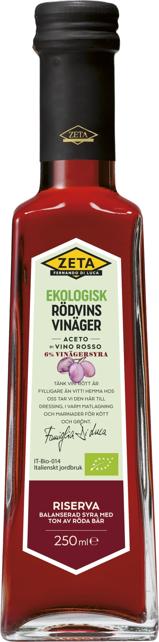 Rödvinsvinäger Ekologisk