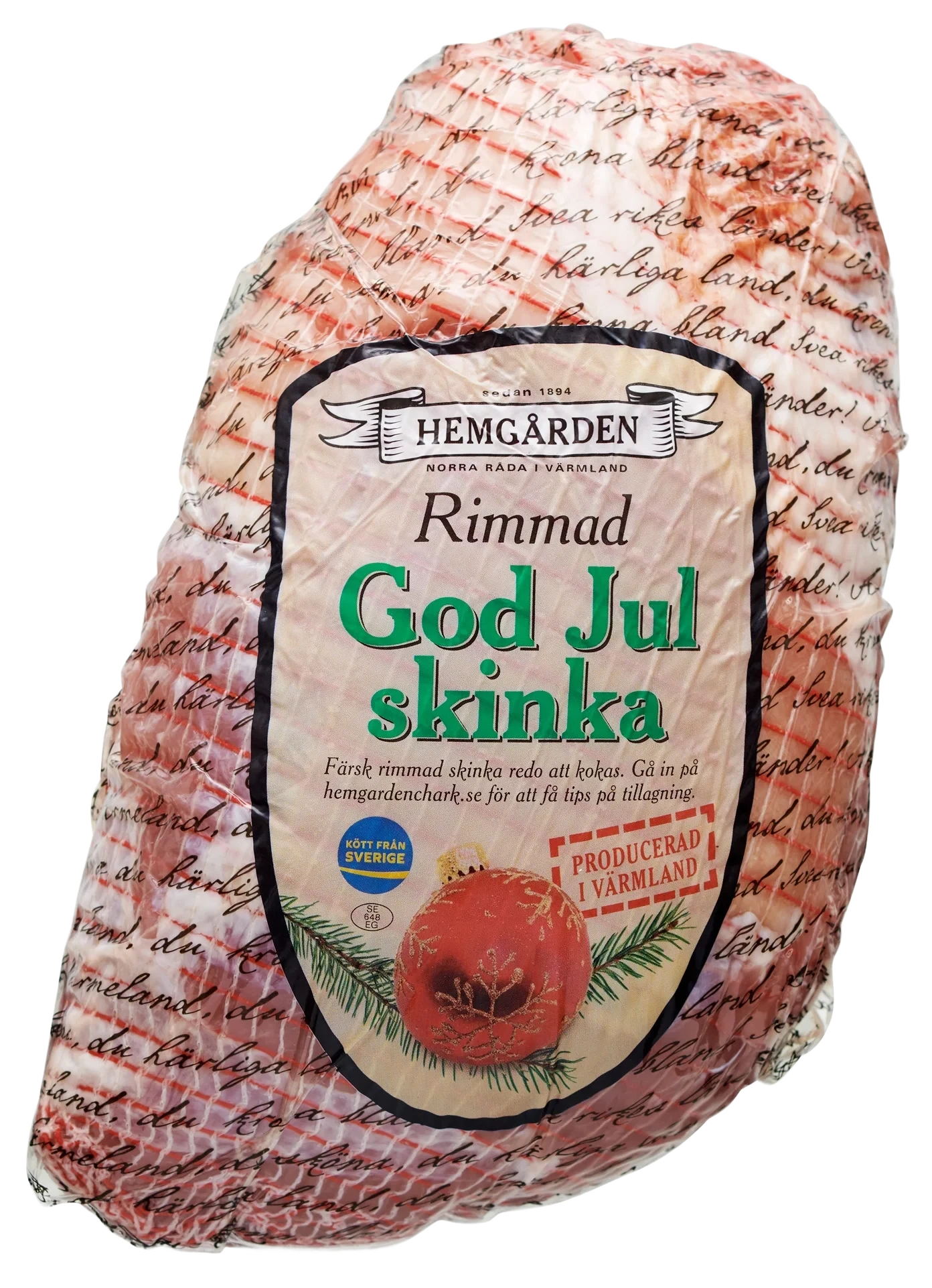 Julskinka rimmad liten