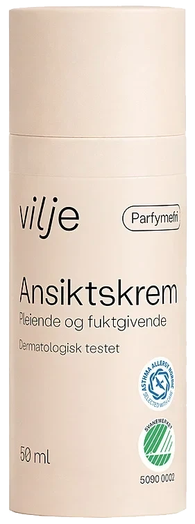 Ansiktskrem 50ml Vilje