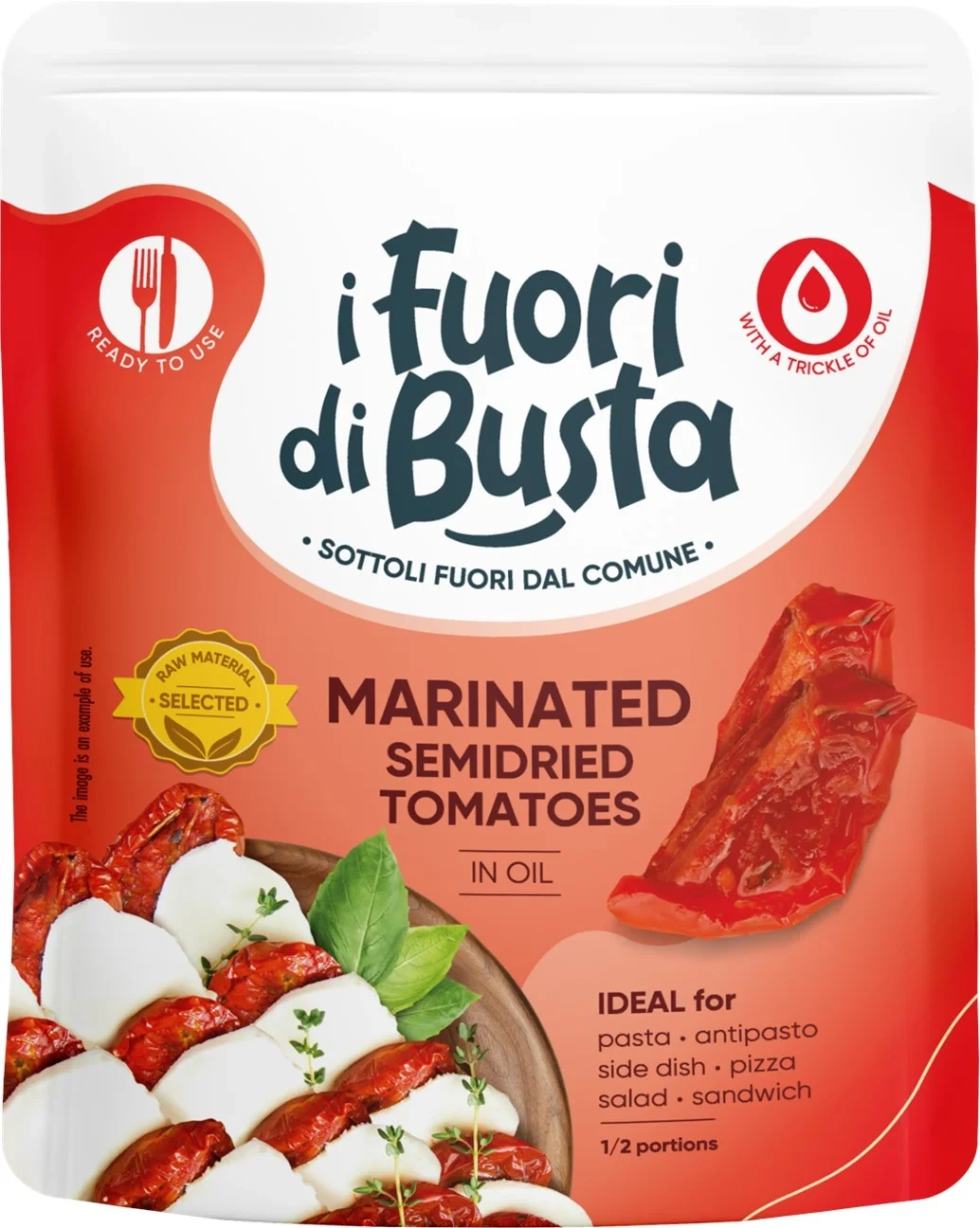 Marinated Semidried Tomatoes