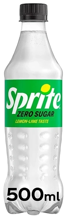 Sprite Zero 0,5l flaske