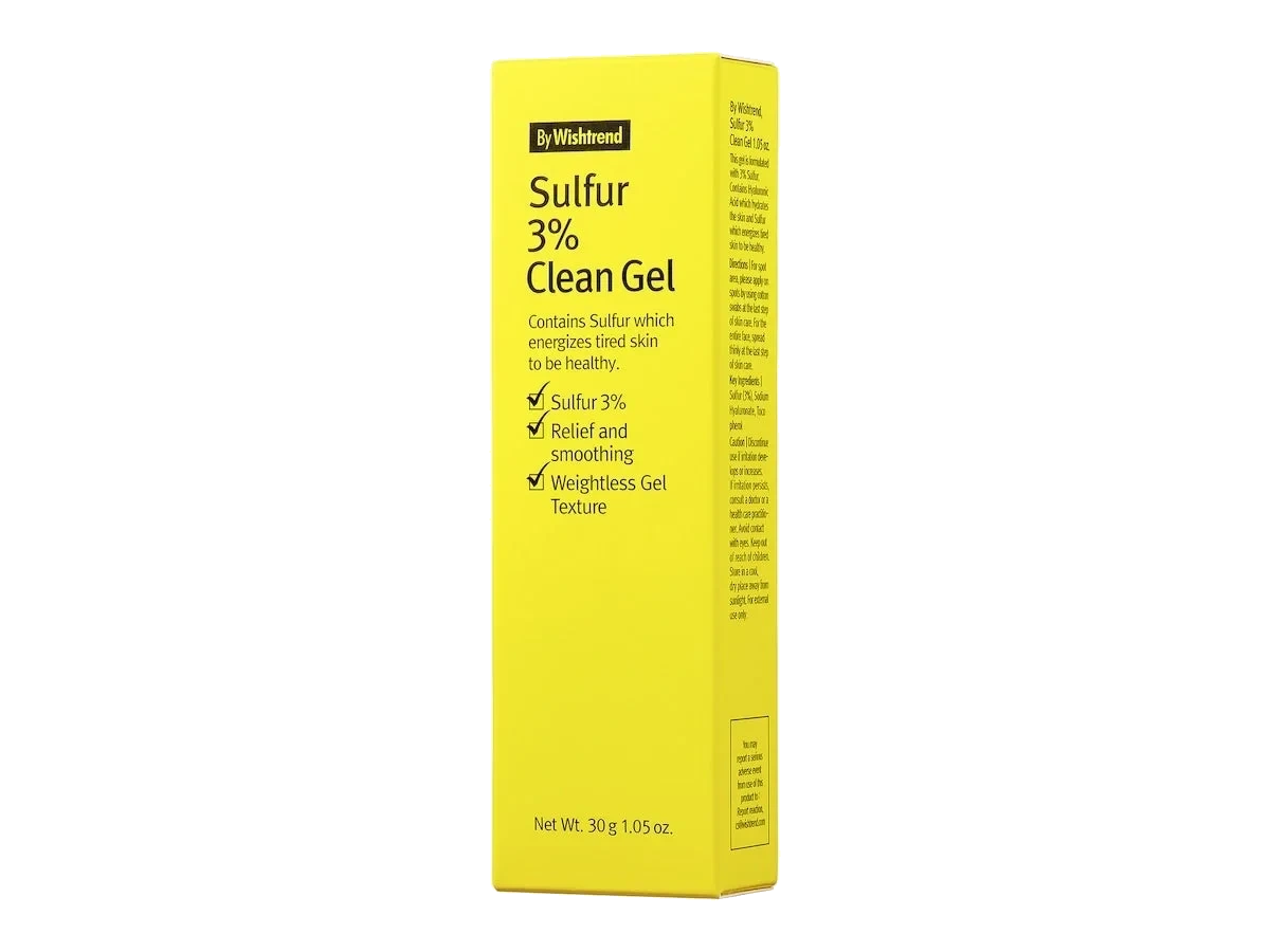 By Wishtrend Sulfur 3% Clean Gel