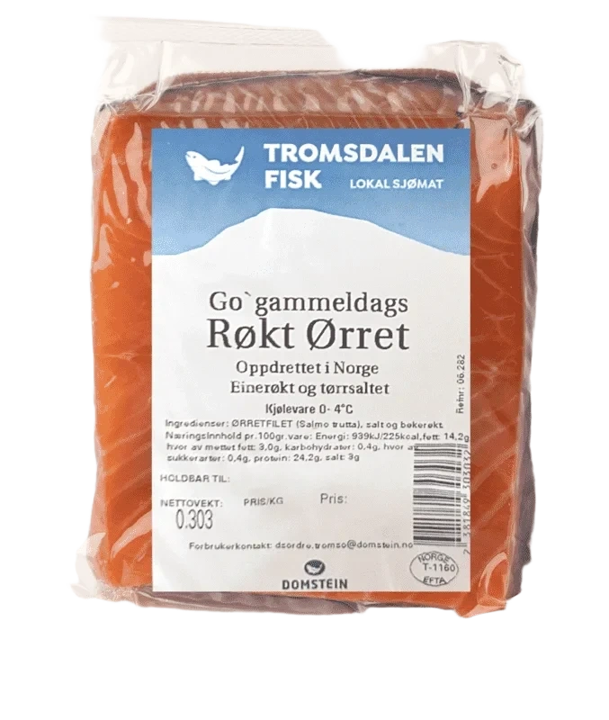 Domstein Røkt Ørret 300g