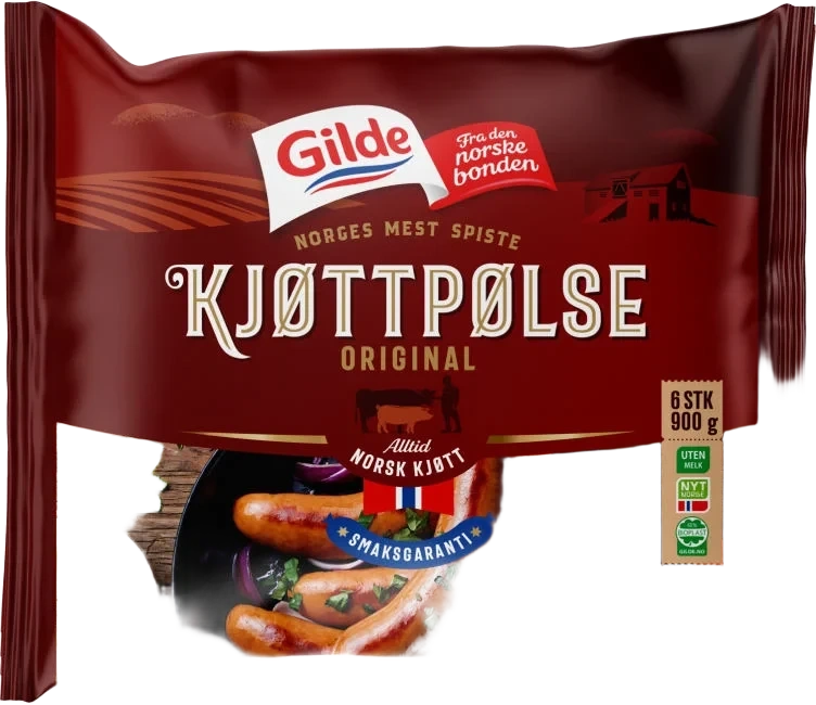Kjøttpølse Original 900g Gilde