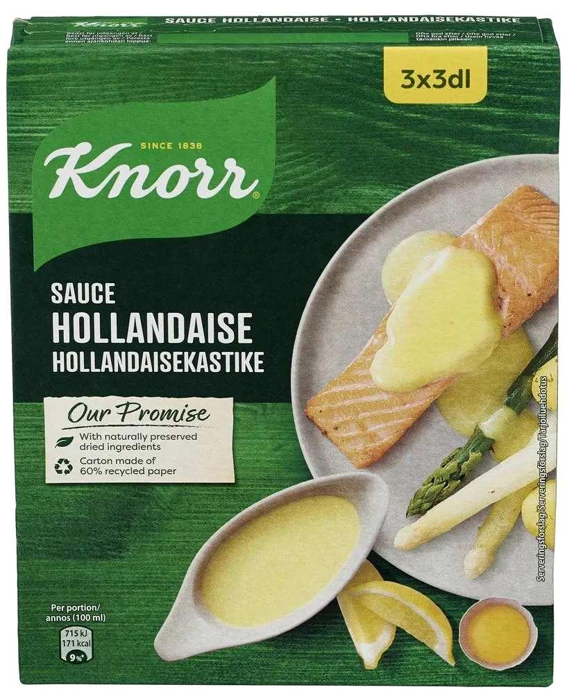 Hollandaisesaus 3 stk