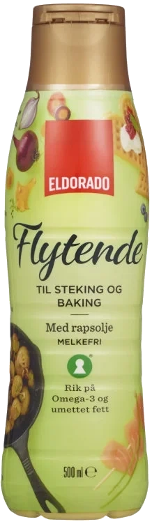 Margarin Flytende u/melk 500ml Eldorado
