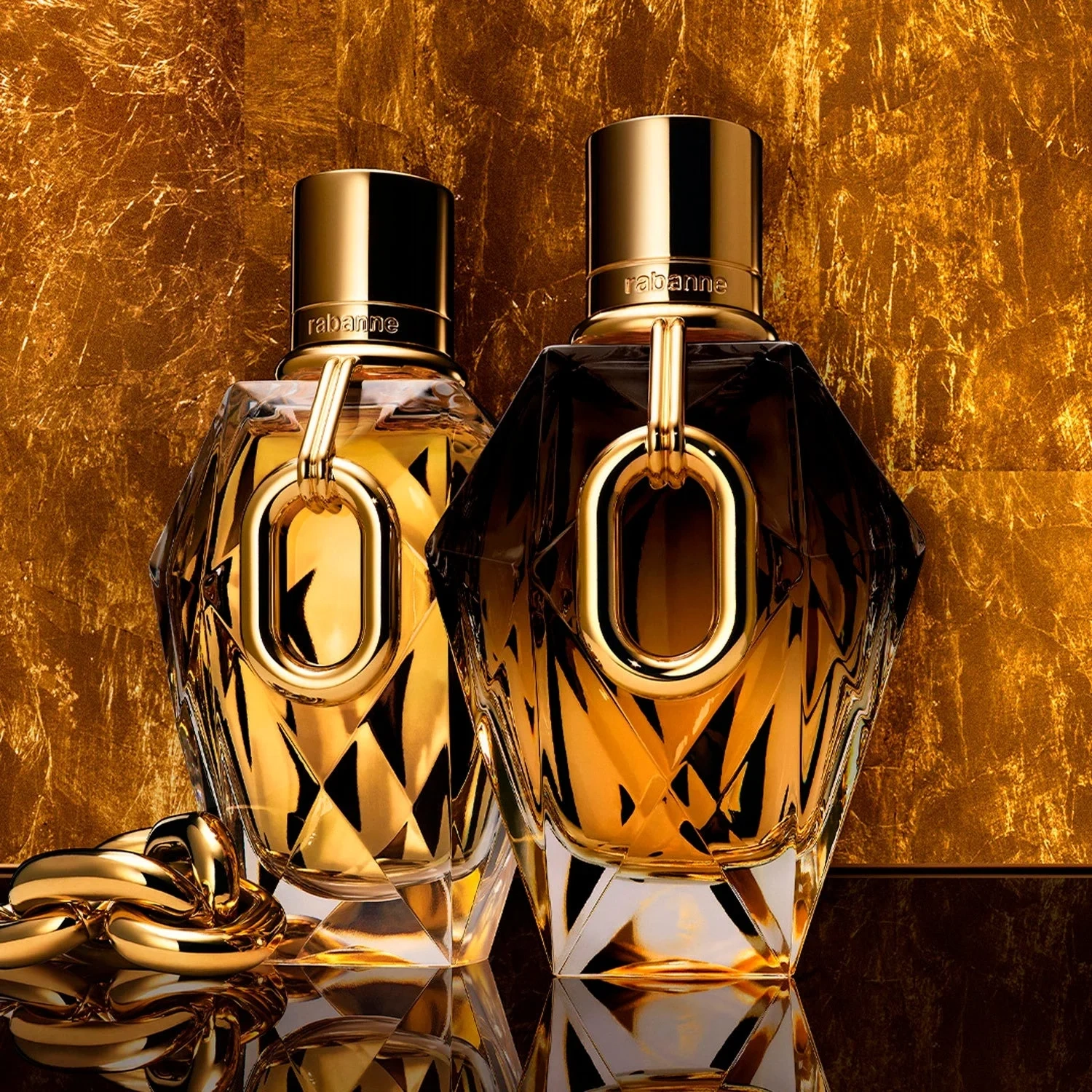 Rabanne Million Gold For Her Parfum 50 ml, Refillable