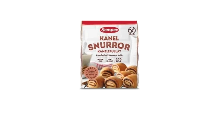 Kanelsnurrer Gl.Fri 200g Semper