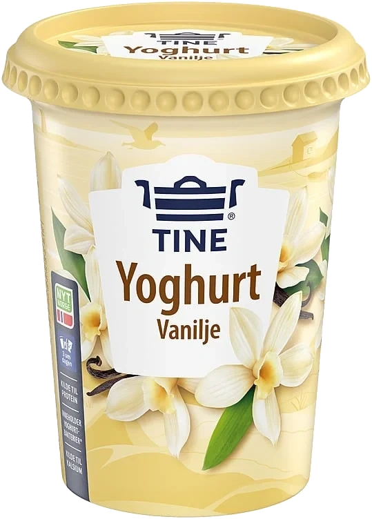 Yoghurt vanilje    500g