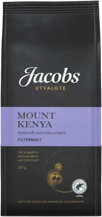 Mount Kenya Filtermalt 200g Jacobs Utvalgte