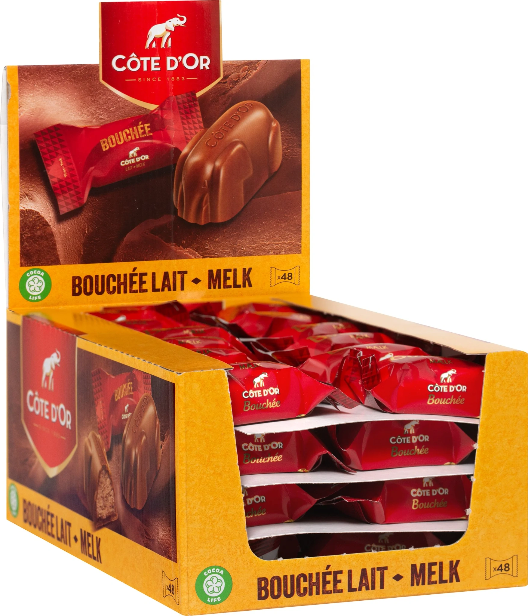 Elefanter Mjölkchoklad