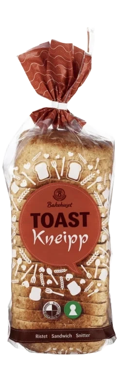 Toast Kneipp 660g Bakehuset (har Vært Fryst)