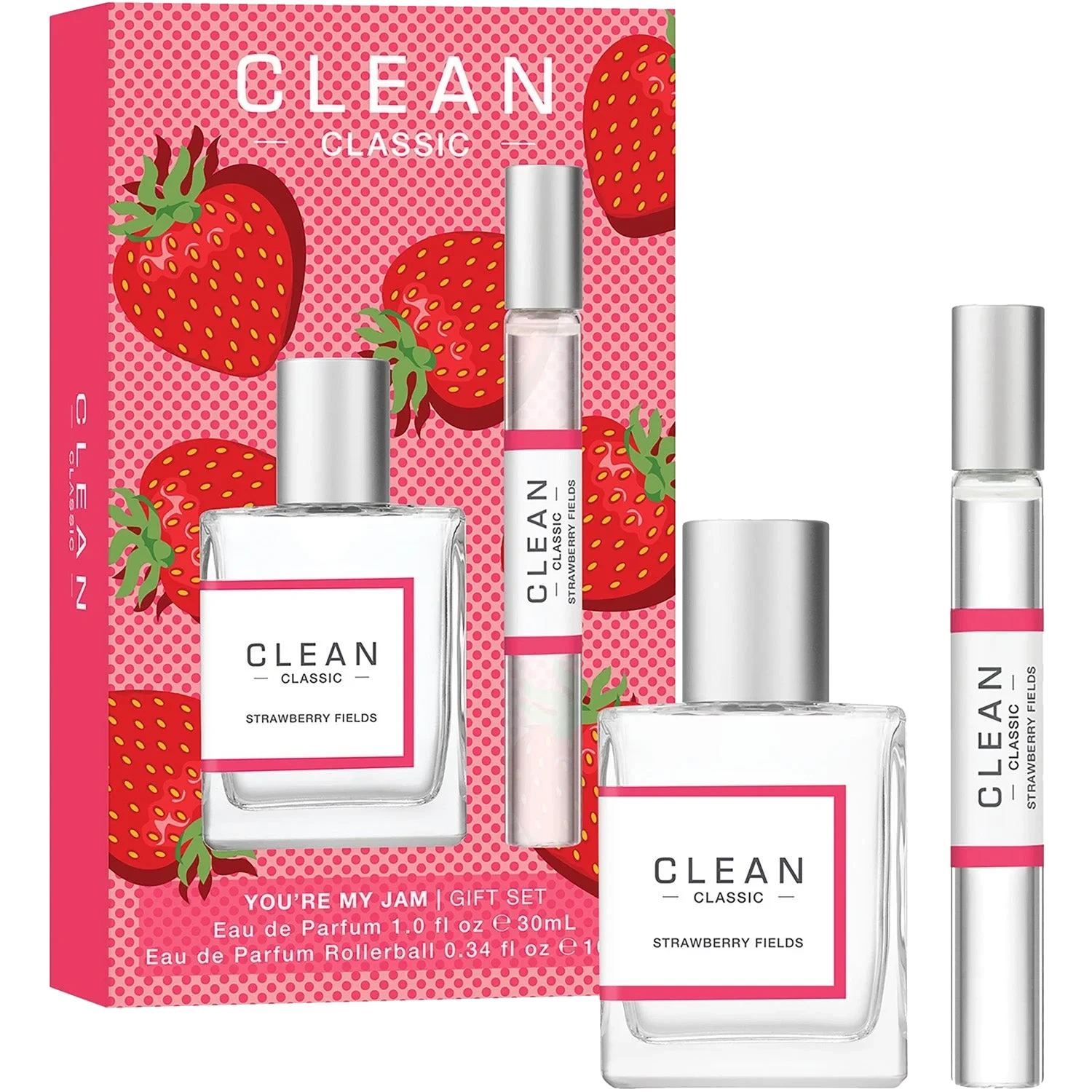 Clean Classic Strawberry Fields Duo Gift Set