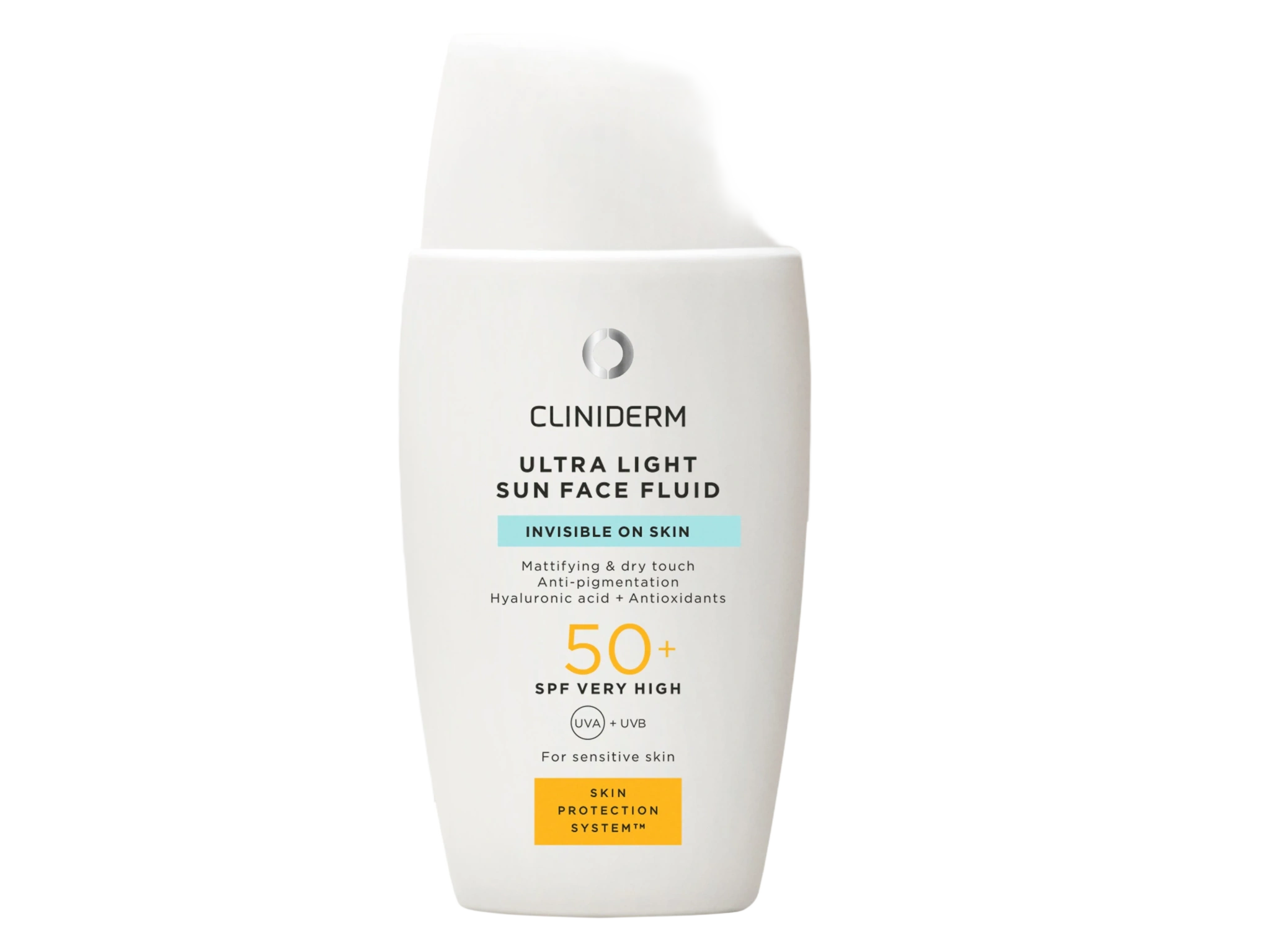 Cliniderm Ultra Light Sun Face Fluid SPF50+, 40 ml