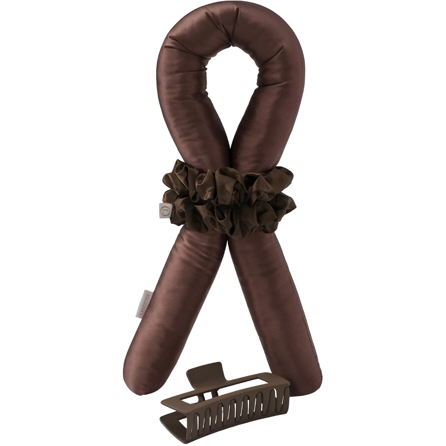 Lenoites Heatless Curls in Mulberry Silk Large