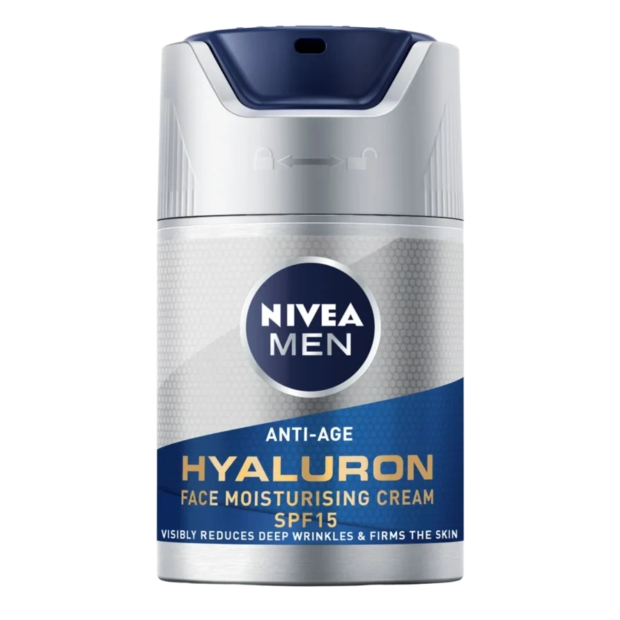 Nivea Men Anti-age Hyaluron Face Cream Spf15, 50ml