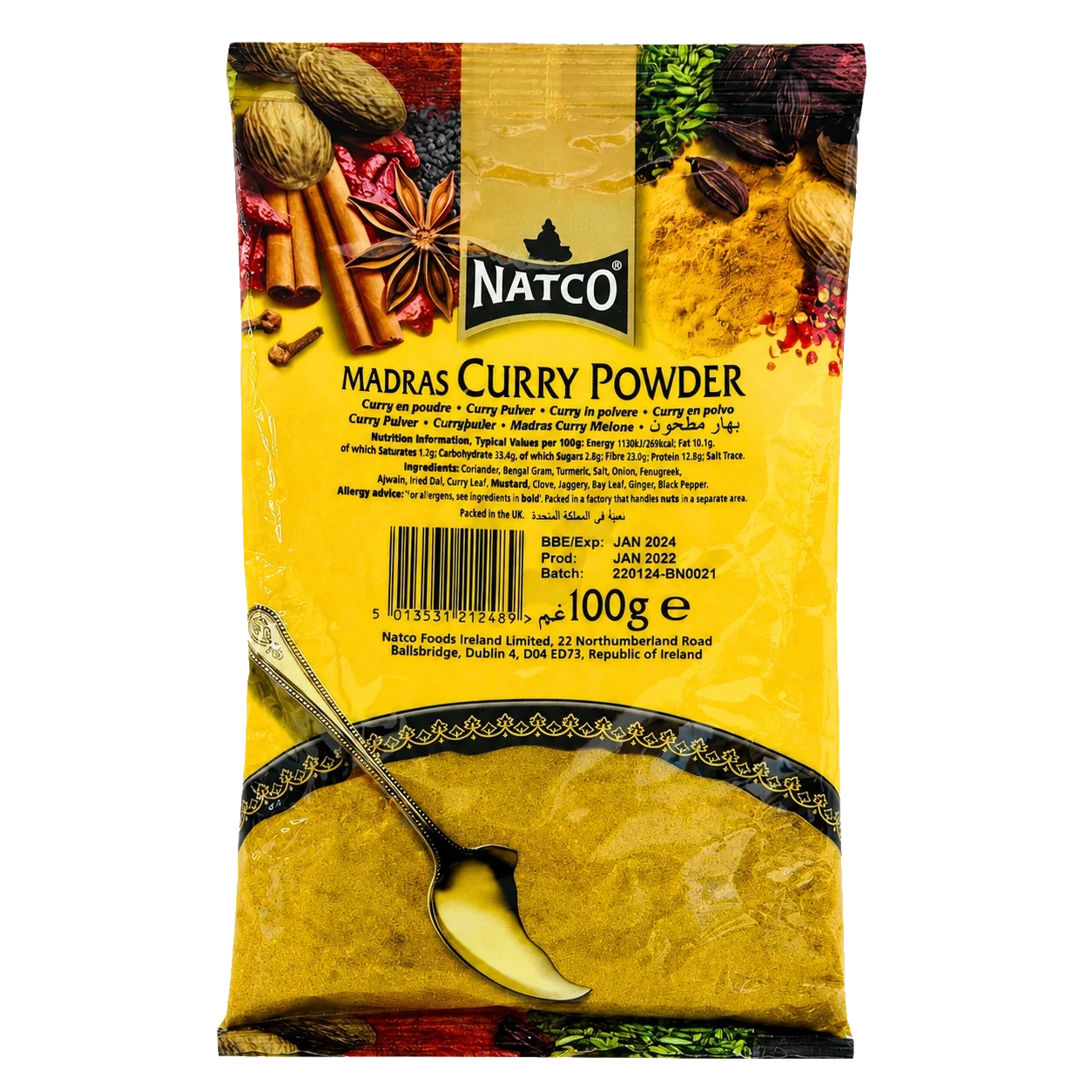 Natco Madras Curry Powder 100g