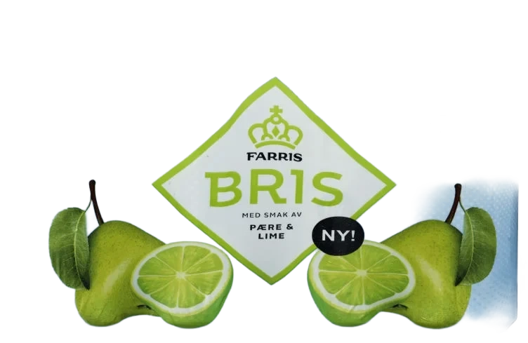 Farris Bris Pære&Lime 0,33lx12 boks