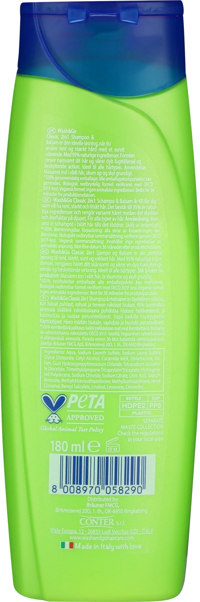 2in1 schampo & balsam Classic
