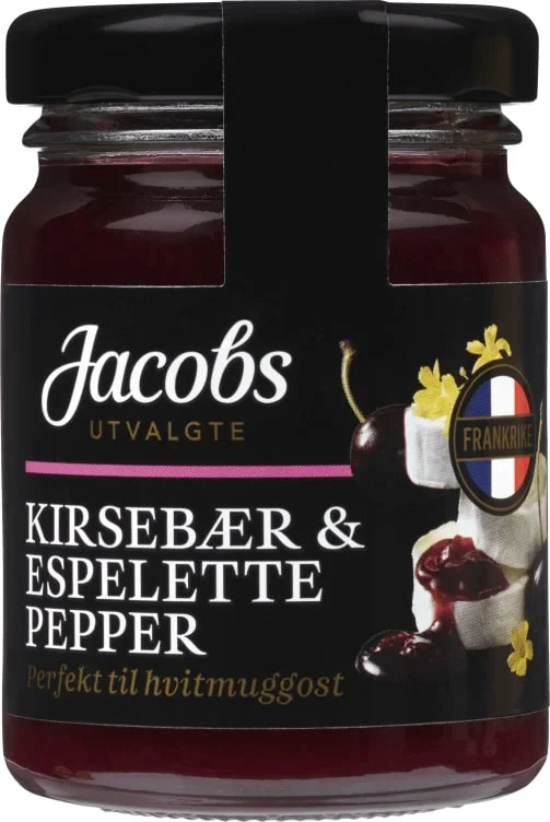 Syltetøy til Ost Kirsebær&espelette 110g
