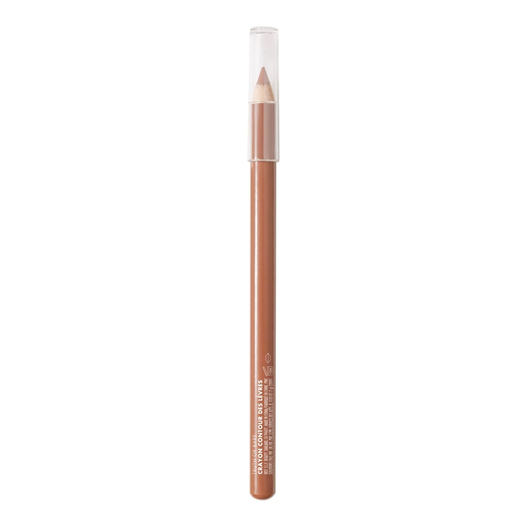 e.l.f. Cream Glide Lip Liner Truth Or Bare