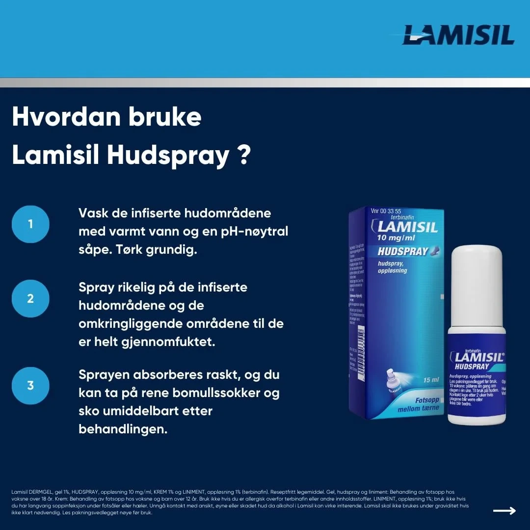 Lamisil Spray 1 %, 15 ml