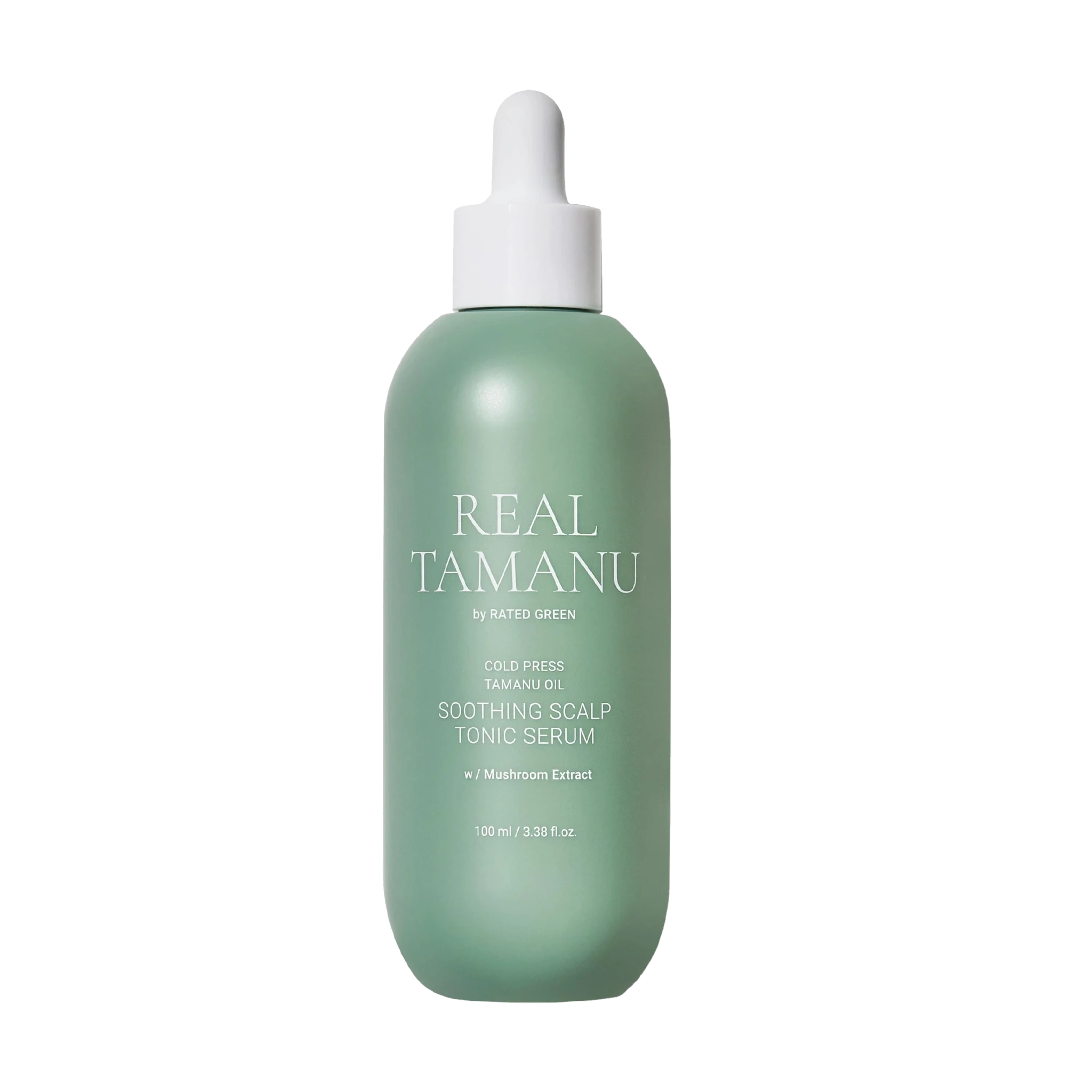 Rated Green Cold Pressed Tamanu Oil Soothing Scalp Tonic Serum, 100 ml