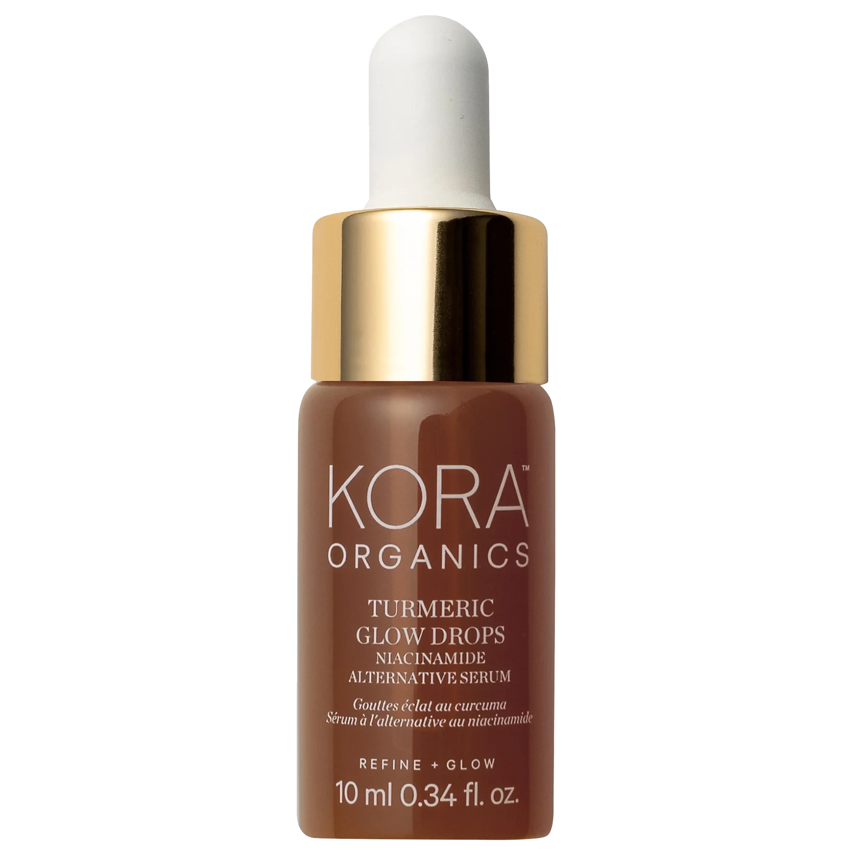 KORA Organics Turmeric Glow Drops Niacinamide Alternative Serum