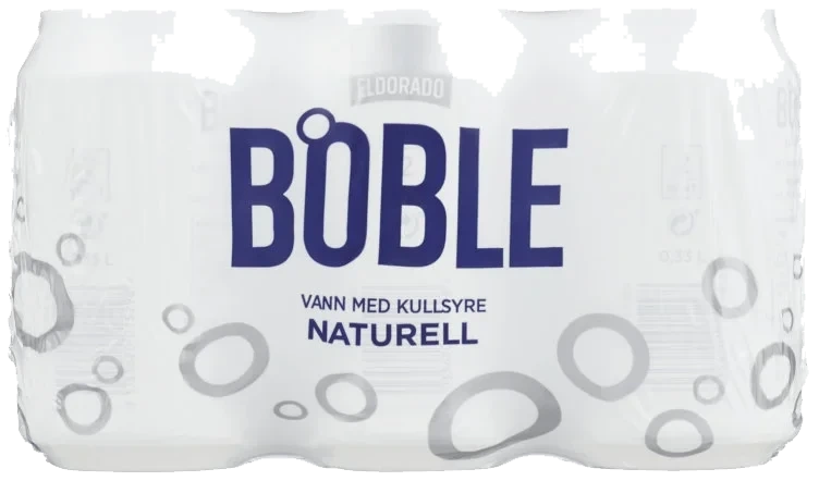 Boble Vann Naturell 0,33lx6 boks Eldorado