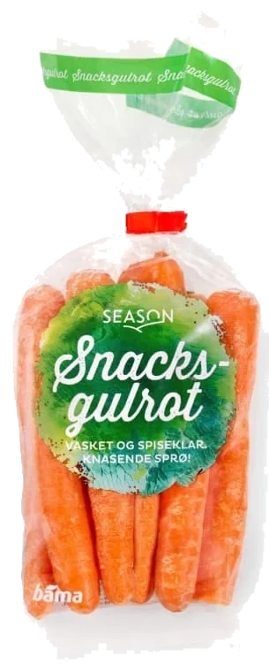 Gulrot Snacks 200g