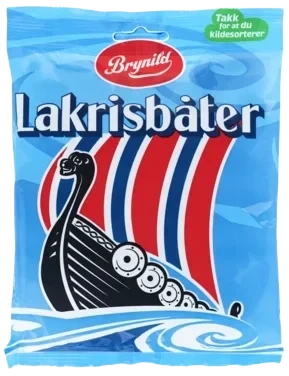 Brynild Lakrisbåter 200g
