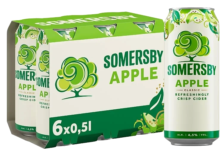 Somersby Cider Apple 0,5lx6 boks