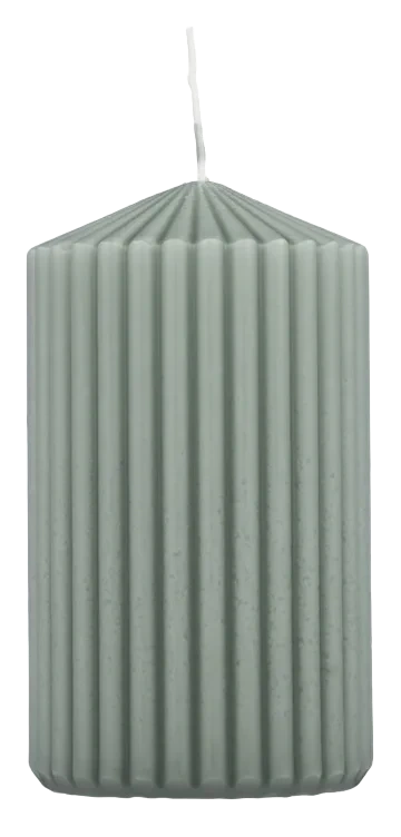 Kubbelys Grønn Rillet 12cm Unik