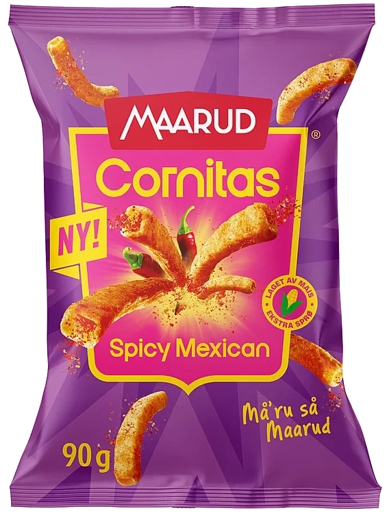 Cornitas Spicy Mexican 90g Maarud