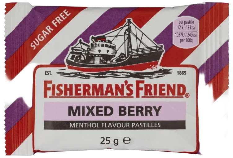 Fishermans Friend Mixed Berry 25g