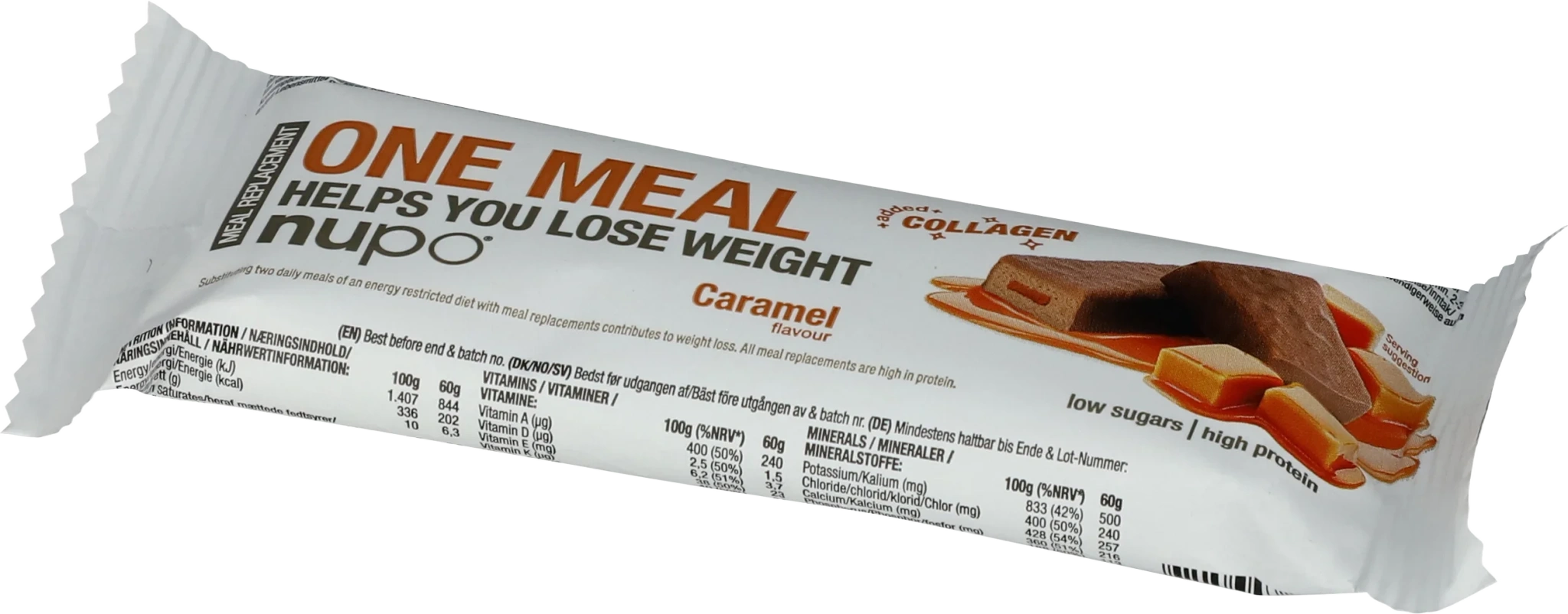 Nupo One Meal Bar Caramel