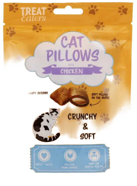Treateaters Cat Pillows w/ Chicken 60 g