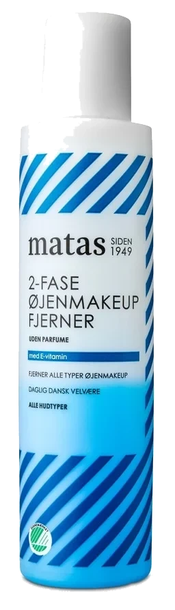 Matas Striber 2-Phase Eye Makeup Remover For All Skin Types Fragrance Free 125 ml