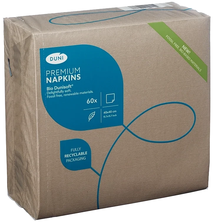 Serviett Biodunisoft 40cm Greige