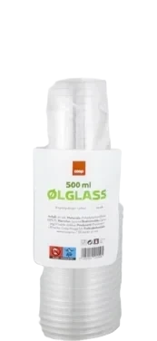 Ølglass 500ml 20stk Coop