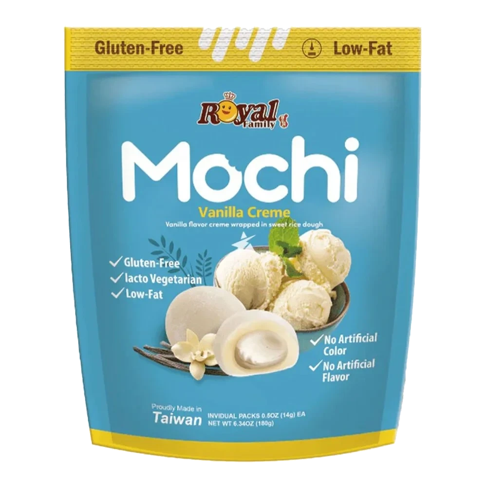 Royal family mochi vanilla cream