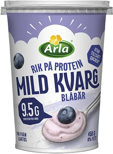 Mild kvarg blåbär 0.2%