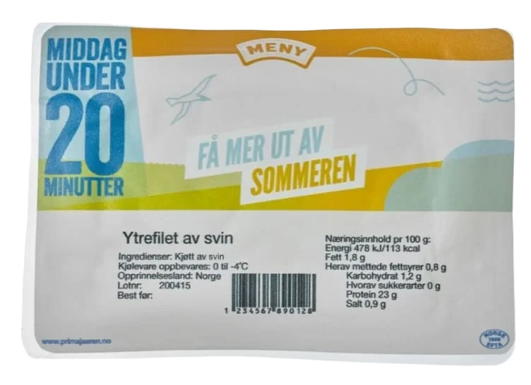 Storfe Ytrefilet 150g Prima Jæren