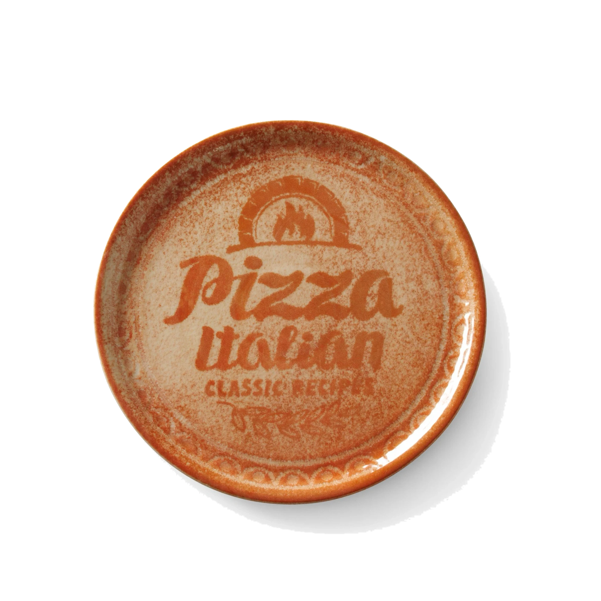 Pizzaplatta Receptinsamling Tegelröd