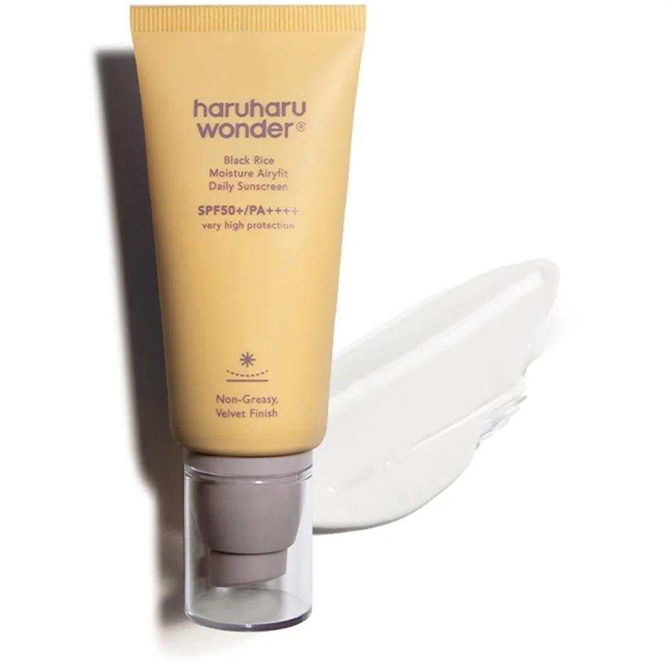 haruharu wonder Black Rice Moisture Airyfit Daily Sunscreen SPF50+ PA++++, 50 ml