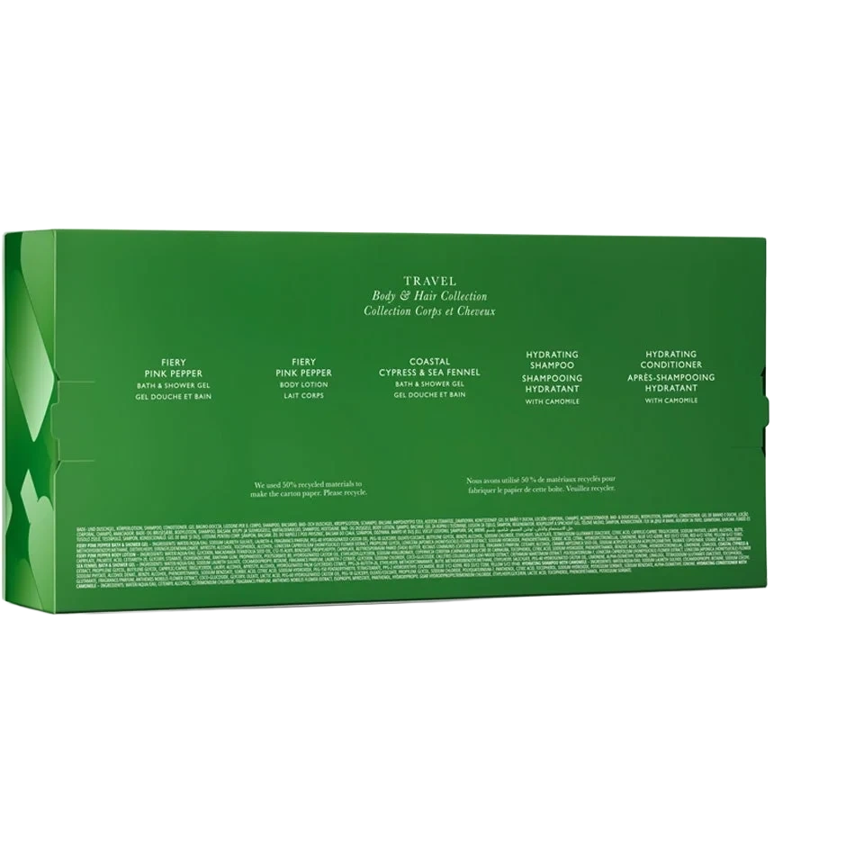 Molton Brown TRAVEL Body & Hair Collection