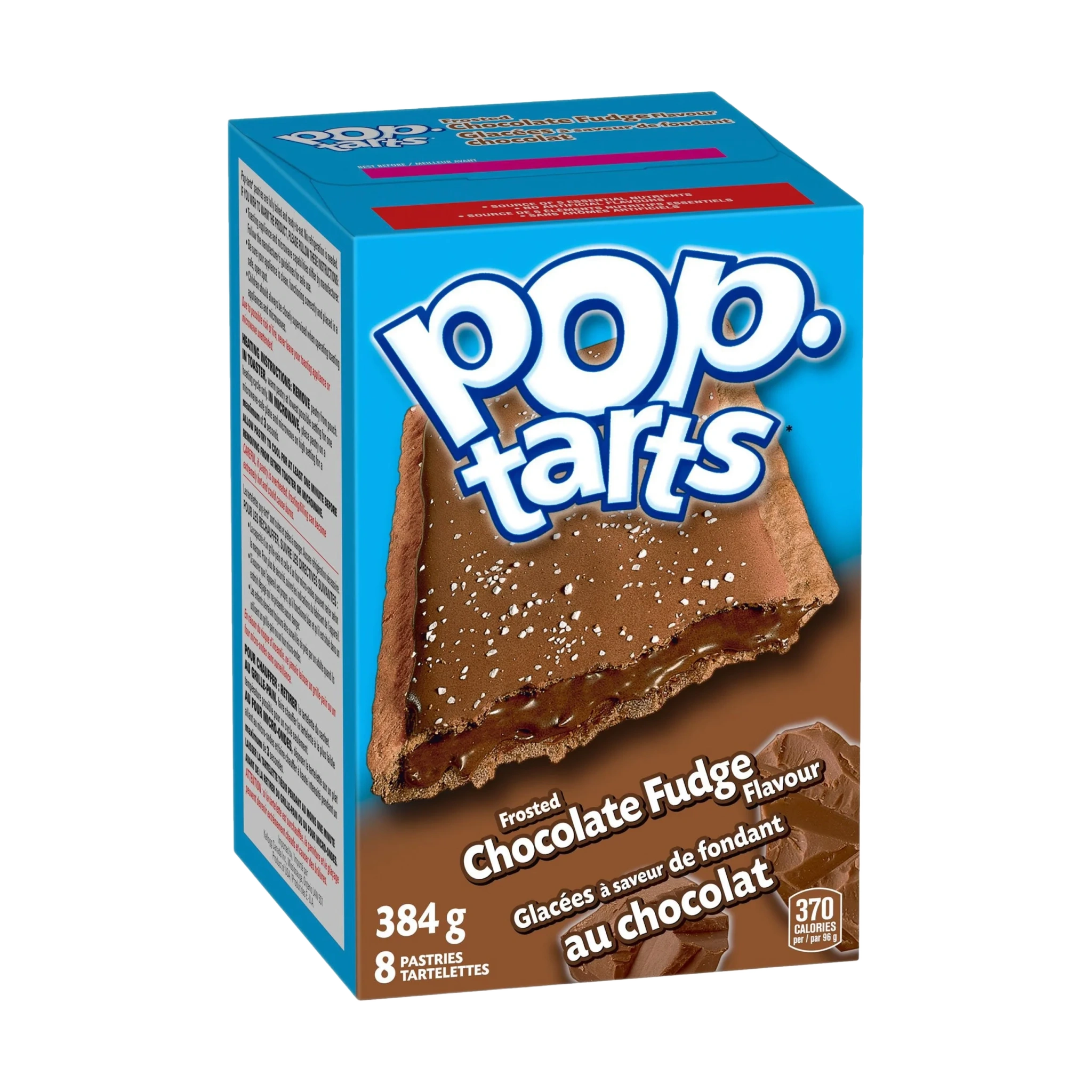 Pop-Tarts Frosted Chocolate Fudge 384 g (8 stk)